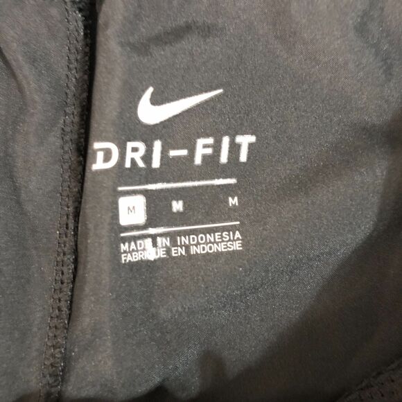 Nike Shorts Mens Medium Black Football Heritage 87 Dri-Fit Drawstring Sportswear - Picture 4 of 9